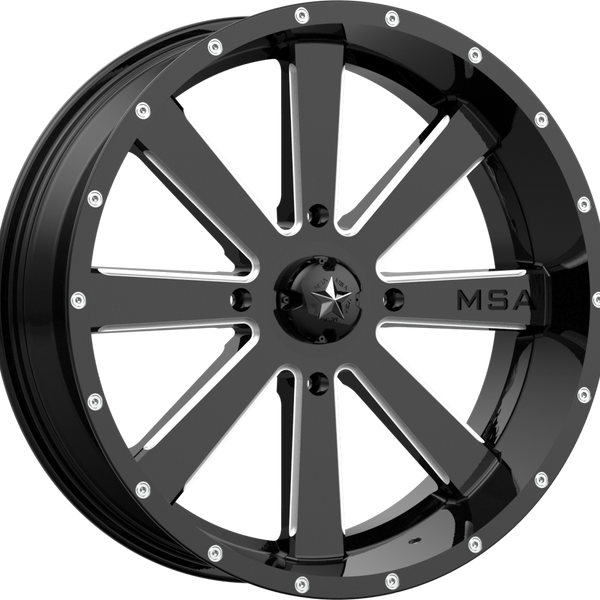 M34 FLASH Gloss Black Milled