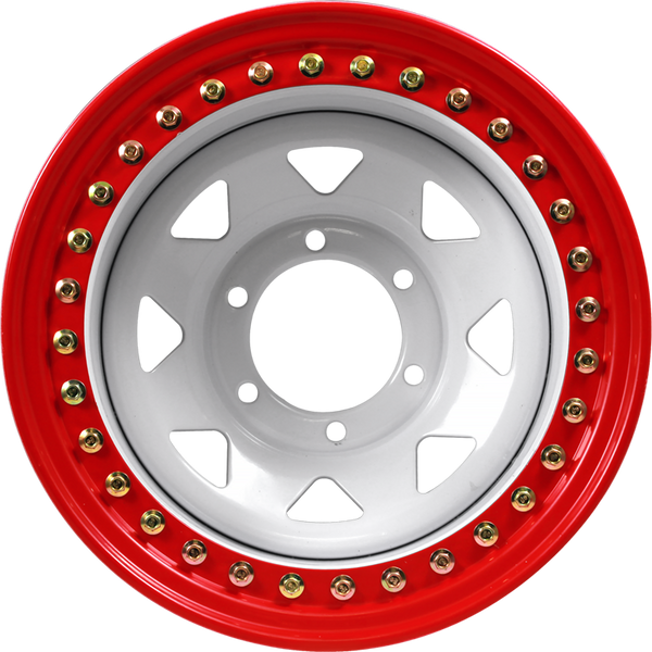 Picture of Offroader Steel Bead-Lock White- TTC - The Tyre Centre Australia