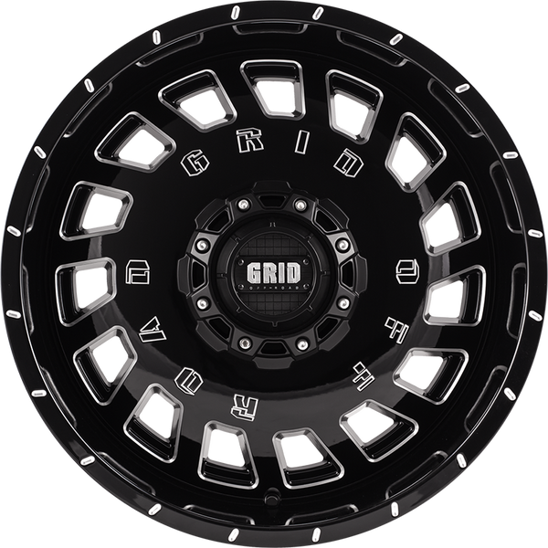 Picture of Grid GD03 Gloss Black- TTC - The Tyre Centre Australia