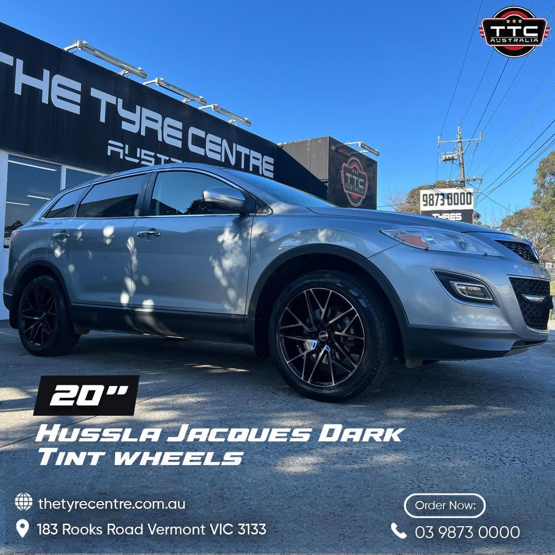 20 inch Hussla Jacques Dark Tint wheels fitted with Pirelli Scorpion ...