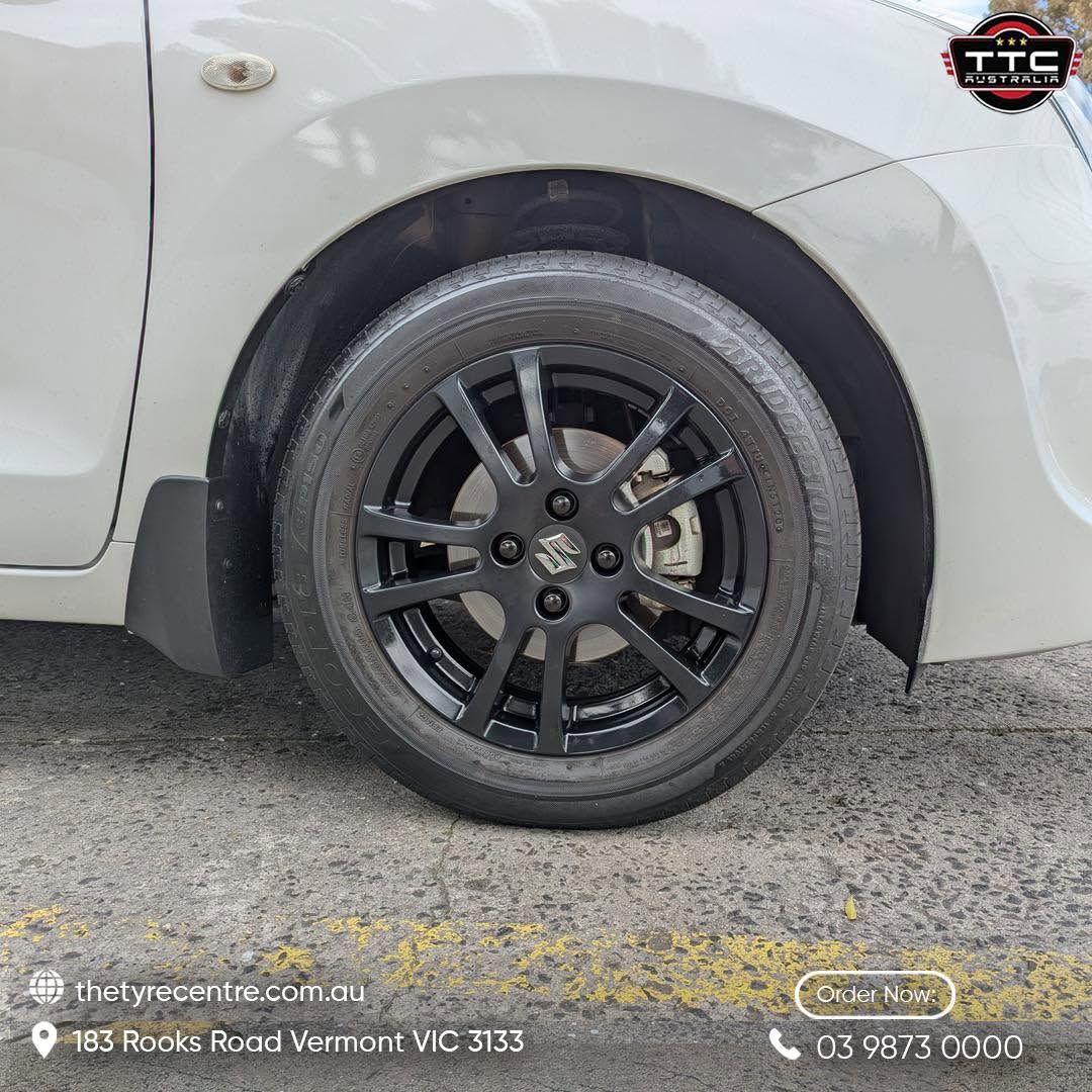 15 inch Suzuki SK15 Wheels with 175/65R15 Bridgestone EP150 tyres