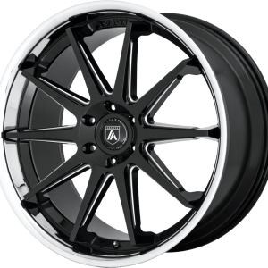 ABL-29 EMPEROR Gloss Black Milled With Chrome Lip