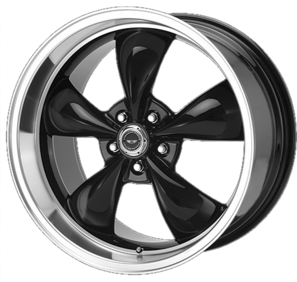 AR105 TORQ THRUST M Gloss Black Machined Lip