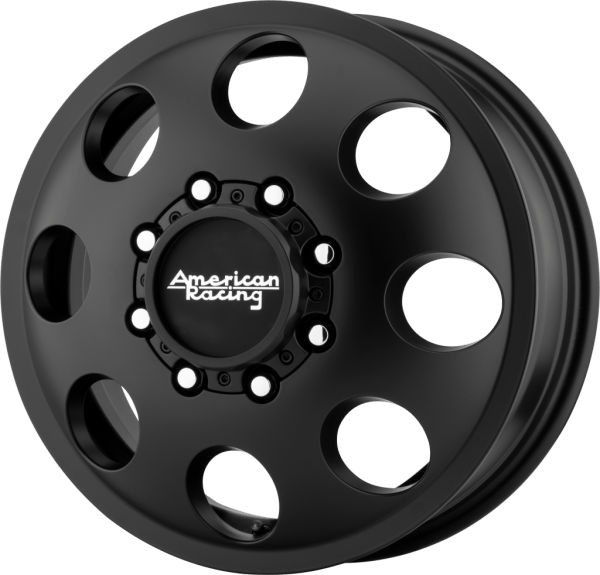 American Racing - AR204 BAJA DUALLY Black Satin