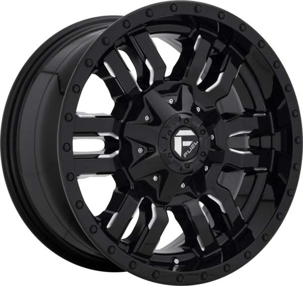 D595 SLEDGE Gloss Black Milled