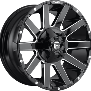 D615 CONTRA Gloss Black & Milled