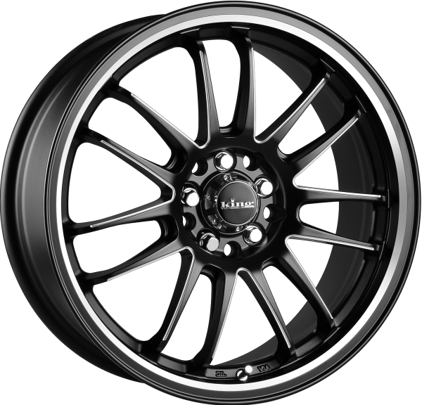 King Drifta Black Milled