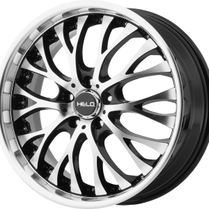 HE890 Gloss Black Machined Face