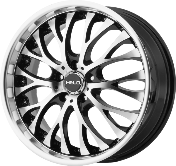 HE890 Gloss Black Machined Face