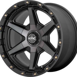 KM101 TEMPO Satin Black With Gray Tint