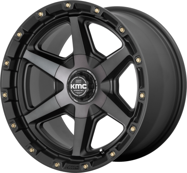 KM101 TEMPO Satin Black With Gray Tint