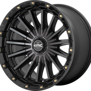 KM102 SIGNAL Satin Black With Gray Tint
