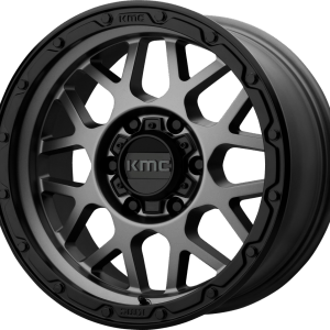 KM535 GRENADE OR Matte Gray Matte Black Lip