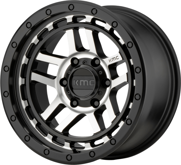 KM540 RECON Satin Black Machined