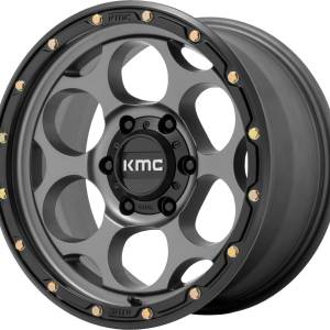 KM541 DIRTY HARRY Satin Gray With Black Lip