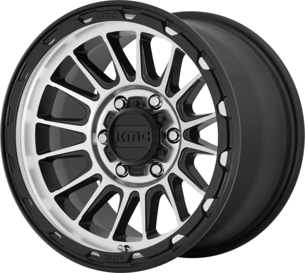 KM542 IMPACT Satin Black Machined
