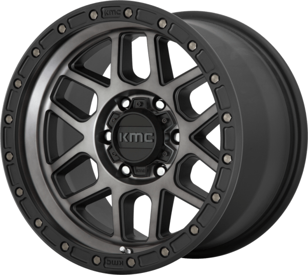 KM544 MESA Satin Black With Gray Tint