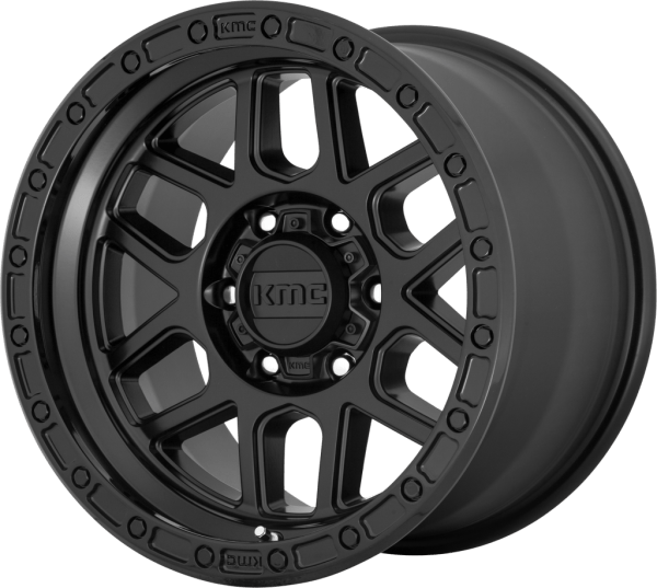KM544 MESA Satin Black With Gloss Black Lip