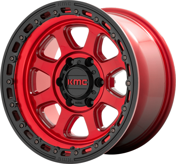 KM548 CHASE Candy Red With Black Lip