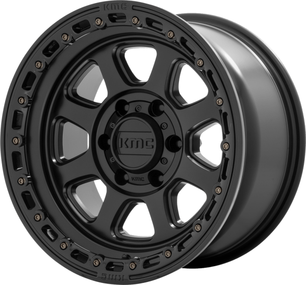 KM548 CHASE Satin Black With Gloss Black Lip