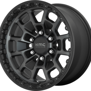 KM718 SUMMIT Satin Black With Gray Tint
