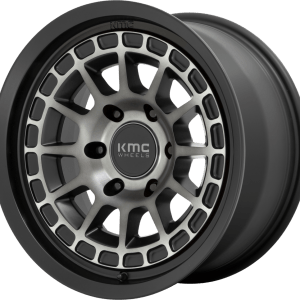 KM719 CANYON Satin Black With Gray Tint