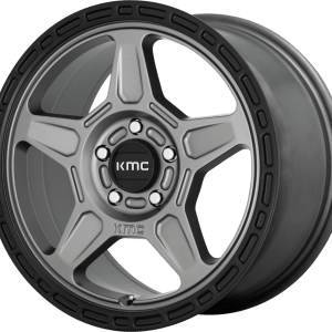 KM721 ALPINE Satin Gray With Black Lip