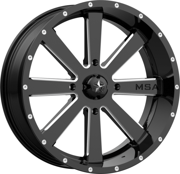 M34 FLASH Gloss Black Milled