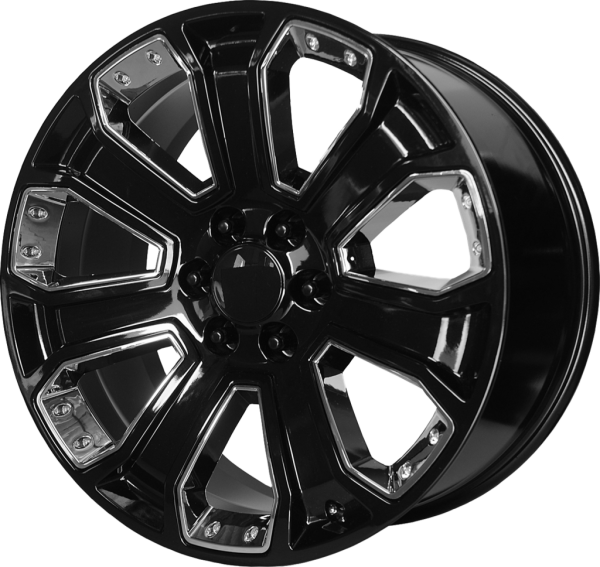 PR113 Gloss Black With Chrome Accents