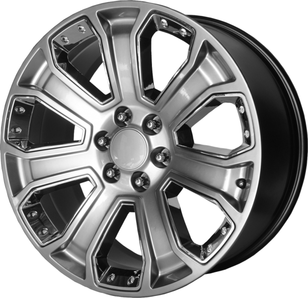 PR113 Hyper Silver Dark With Chrome Accents