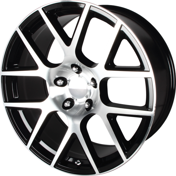 PR163 Gloss Black Machined