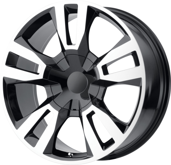 PR188 Gloss Black Machined