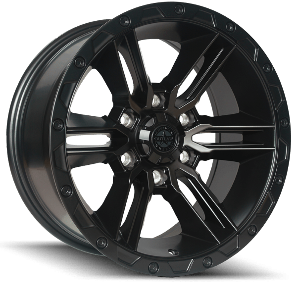 American Outlaw -  Railcar 6 Satin Black