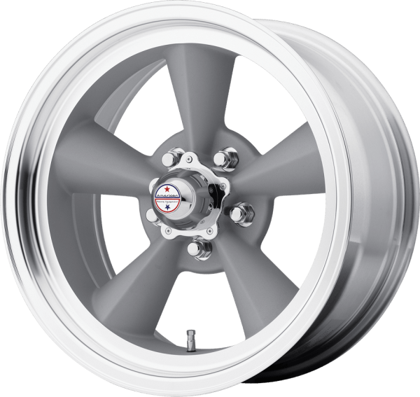 American Racing - VN309 TT O Vintage Silver Machined Lip