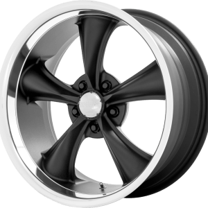 American Racing - VN338 BOSS TT Textured Black With Diamond Cut Lip