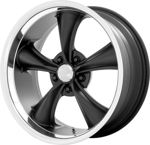 American Racing - VN338 BOSS TT Textured Black With Diamond Cut Lip