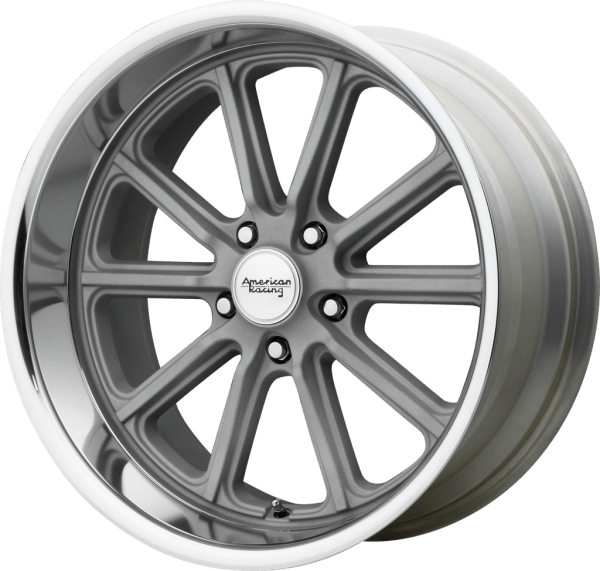 American Racing - VN507 RODDER Vintage Silver Diamond Cut Lip
