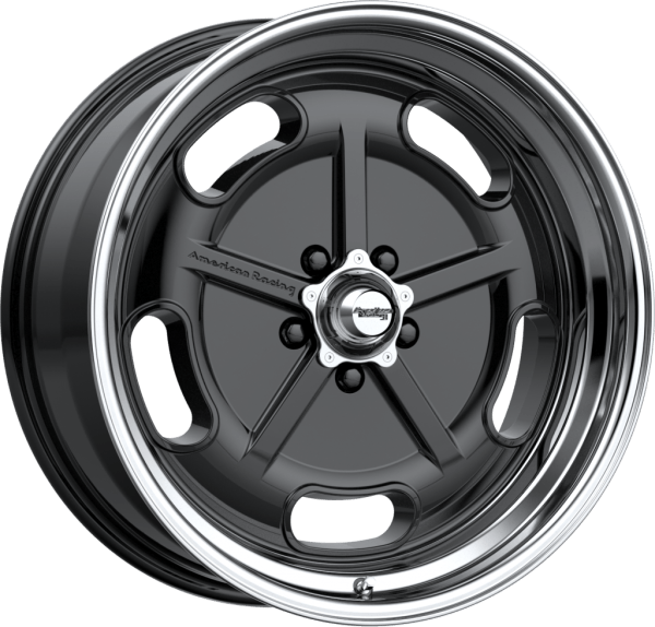 American Racing - VN511 SALT FLAT Gloss Black Diamond Cut Lip