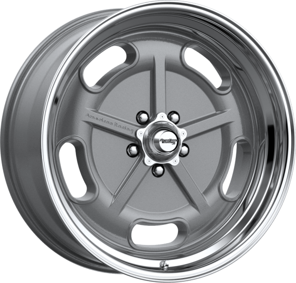 American Racing - VN511 SALT FLAT Mag Gray Diamond Cut Lip